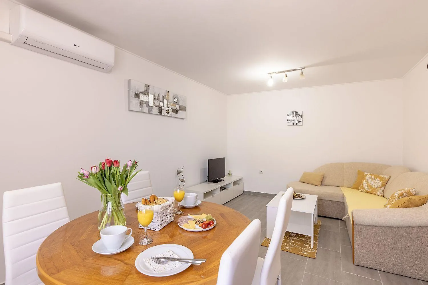 Renoviertes Apartment Nur 400 Meter Zum Strand Mit Meerblick, Klima, Waschmaschine Crikvenica