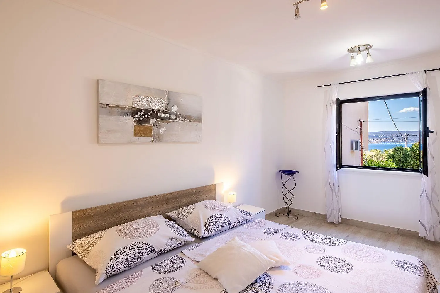 Renoviertes Apartment Nur 400 Meter Zum Strand Mit Meerblick, Klima, Waschmaschine Crikvenica 0*,